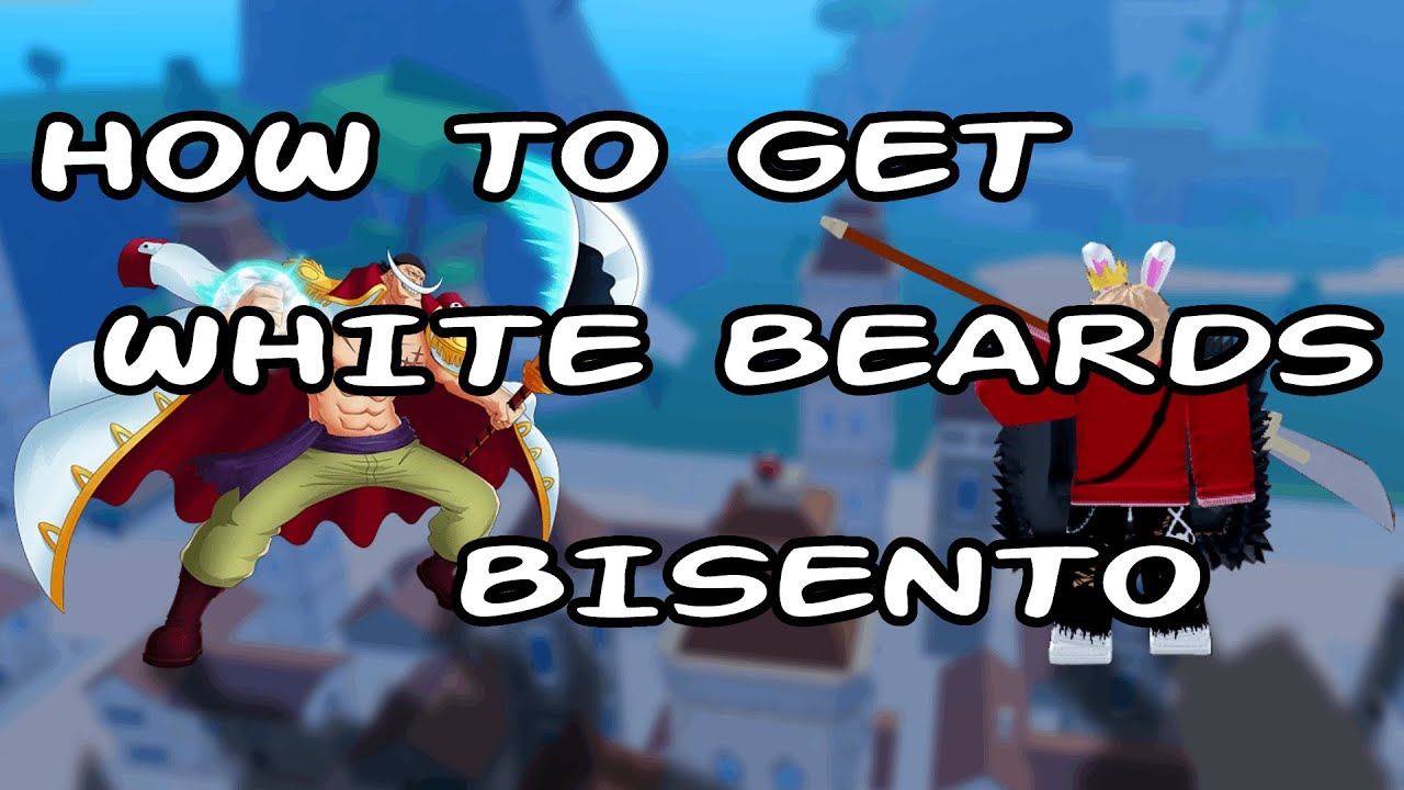 How to get the Bisento early in King Legacy (White beard's sword.) 