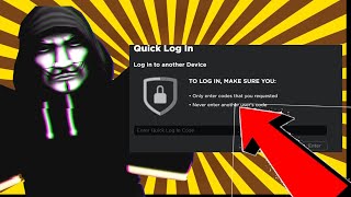 Gotta hate the Roblox login ksoe eyri himka Log Log In With Another Device  Forgot s