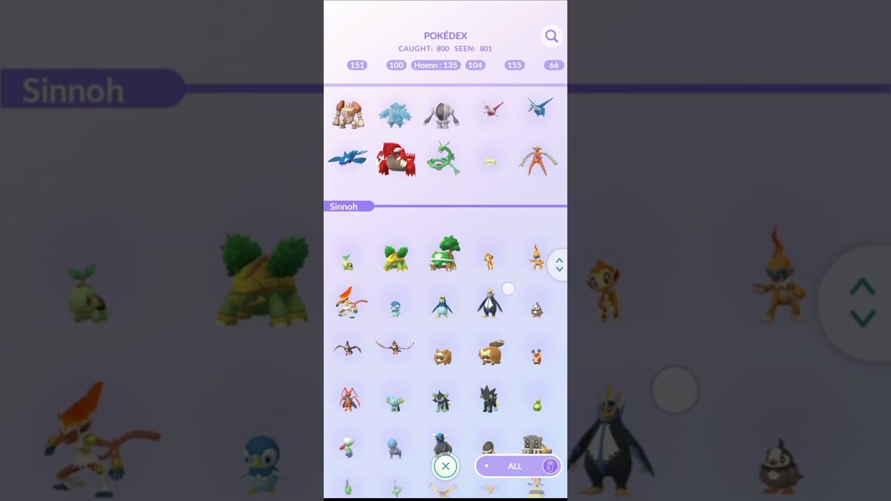 All Pokemon Collection - Dec 2022 Pokedex [Pokemon Go] 