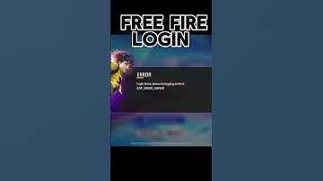 “Free Fire Login Problem Solved! ✅ | 100% Working Fix [2025]”