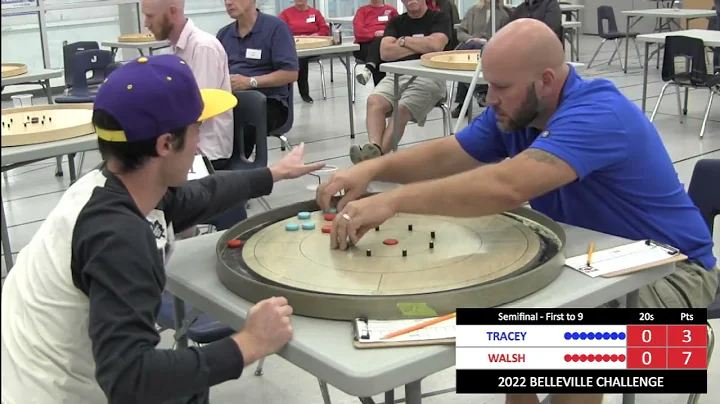 2022 Belleville Crokinole Challenge - Tracey v Wal...
