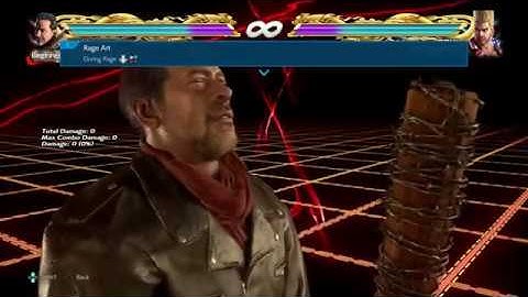 Tekken 7: Negan Command List