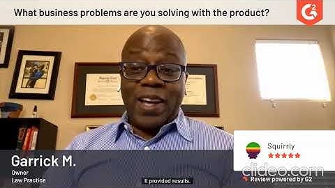 Video Testimonial from a Customer of Squirrly SEO