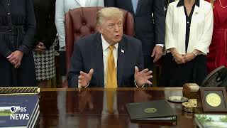 WATCH: Trump says this is the last chance for Iran to strike a peace deal