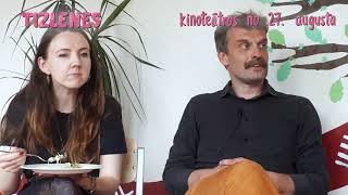 STARP 2 TIZLEŅIEM - Epizode 3 - Jānis Krīvēns intervē filmas 'Tizlenes' operatoru