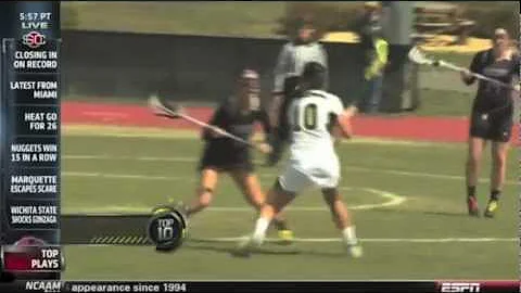 SportsCenter Top Plays - George Mason Lacrosse