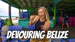 Ultimate 2022 Belize Street Food Tour! Placencia, Seaweed Smoothies, Fry Jacks, Salbutes and More!