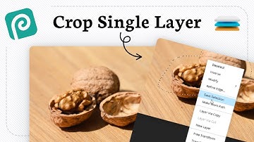 How to crop layer in Photopea (Content Trim Tutorial)