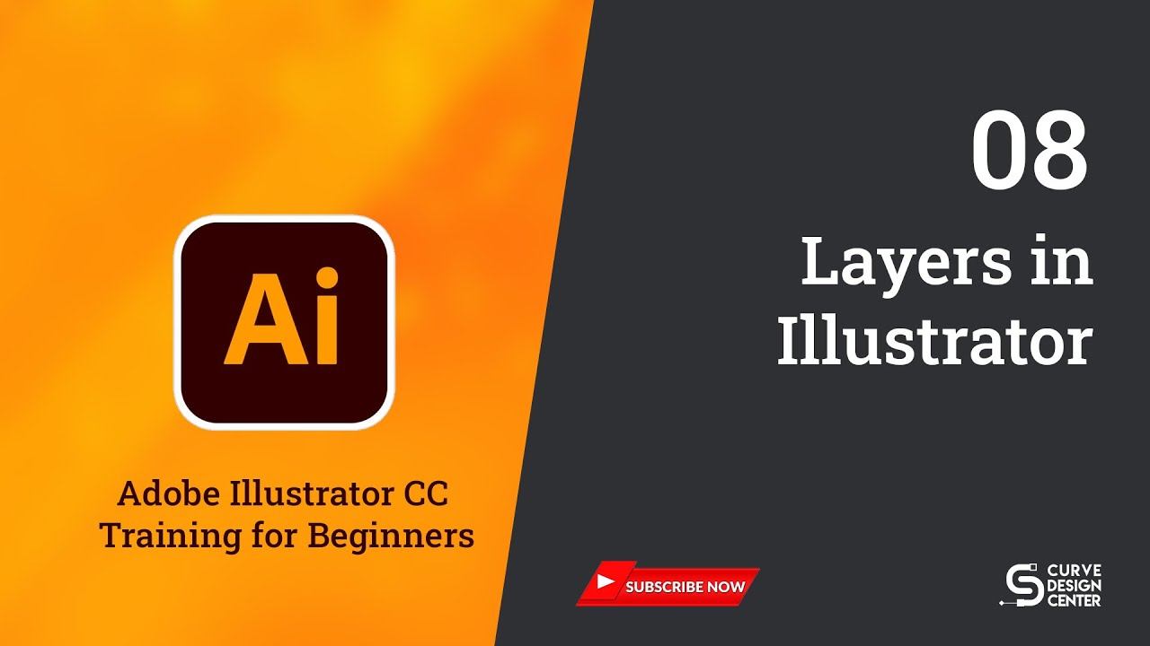 Layers In Illustrator | Adobe Illustrator CC Training for Beginners ...