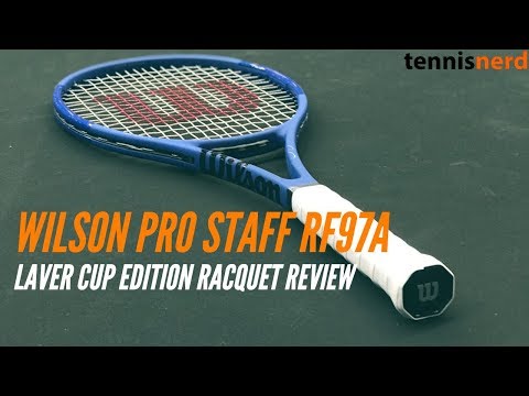 Wilson Pro Staff RF97A Laver Cup Edition Racquet Review - YouTube