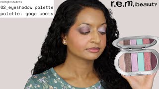 R.E.M Beauty Gogo Boots Eyeshadow Palette Review