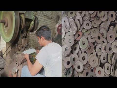 Making process of washer in a local factory  || Amazing washer making