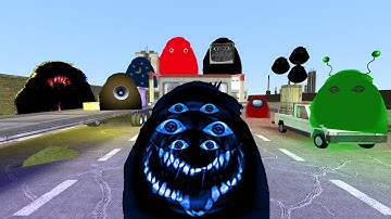 Nextbot ANGRY MUNCI HORDE is After Me in GMod - Can I Escape the Madness?