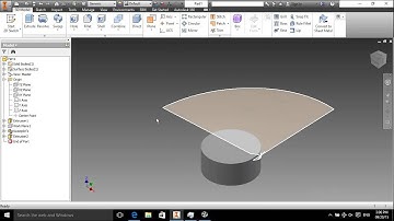 Thực hành vẽ Cánh Quạt với Autodesk Inventor 2016