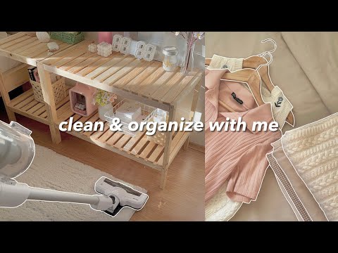 Download clean & organize my room with me 🧺 | aesthetic and satisfying ✨
