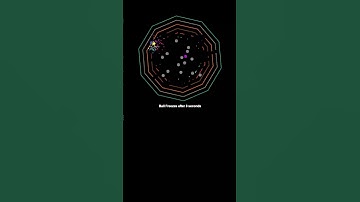 #satisfying #bouncingball #simulation #creativecoding #adhd