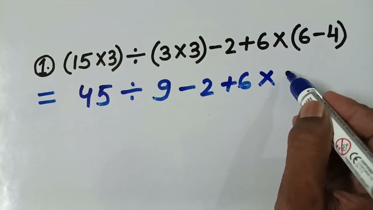 Simplification of bodmas sums