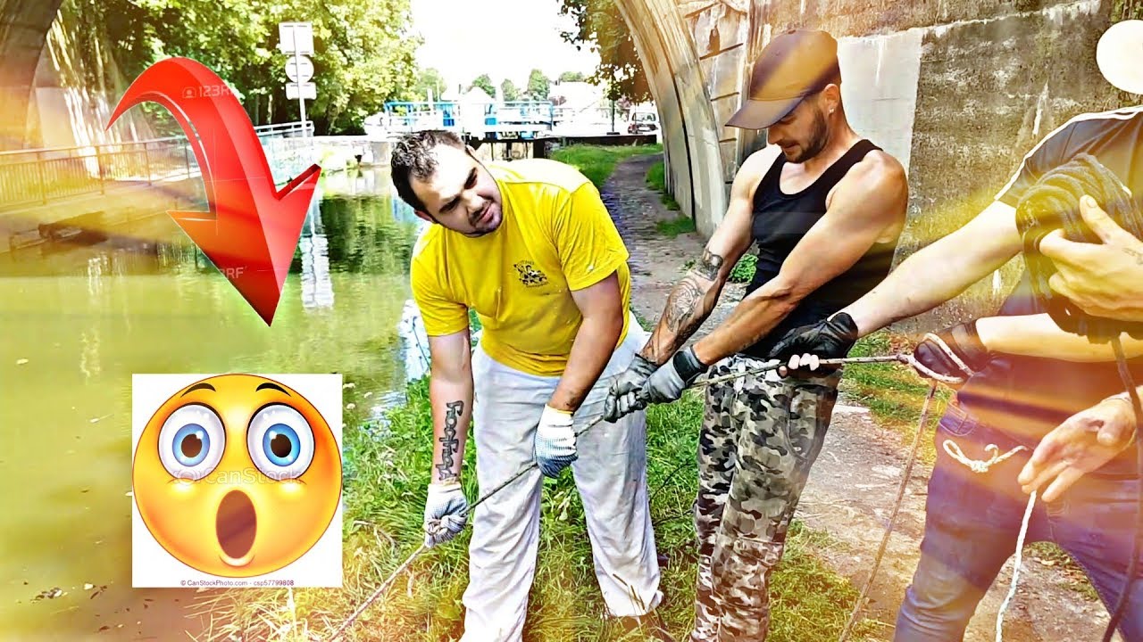 aimants auris Détection pêche a l'aimant le cimetière des 2 roues juste hallucinant!!!