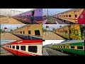 All types of ICF Coach Livery Compilation of Indian Railways [Full HD]