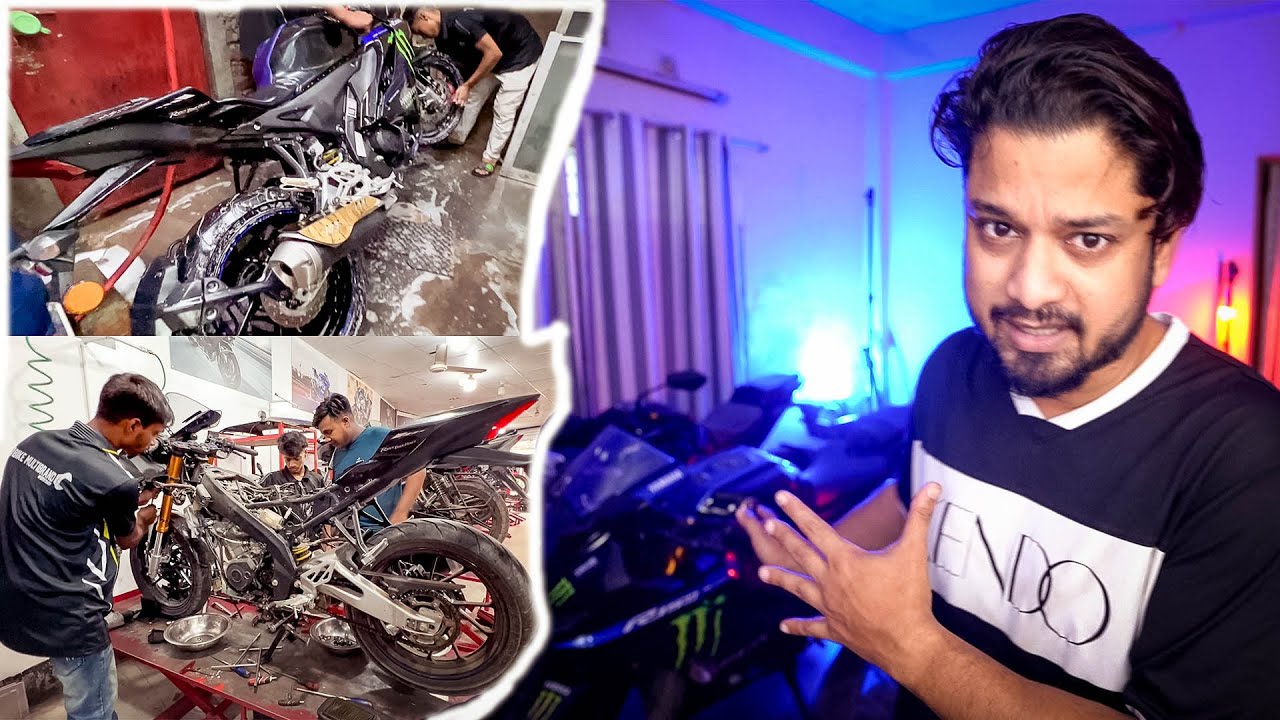 Master Service Done | YAMAHA R15m Monster Edition | MSI Vlogs |