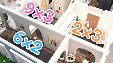 Building in Bloxburg but each room is a RANDOM size