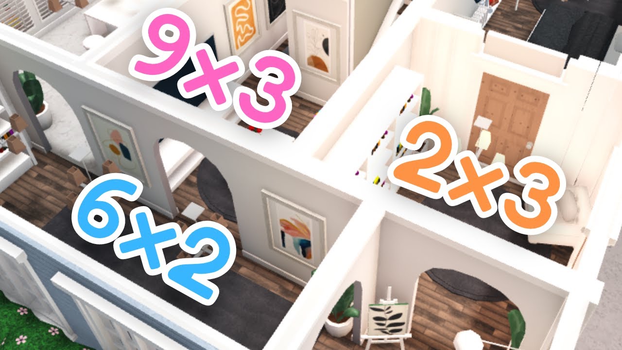 Building in Bloxburg but each room is a RANDOM size