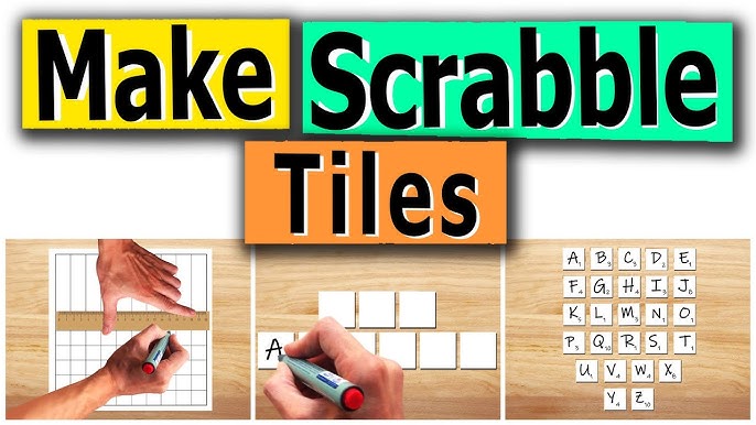DIY Scrabble Letter Ornament 