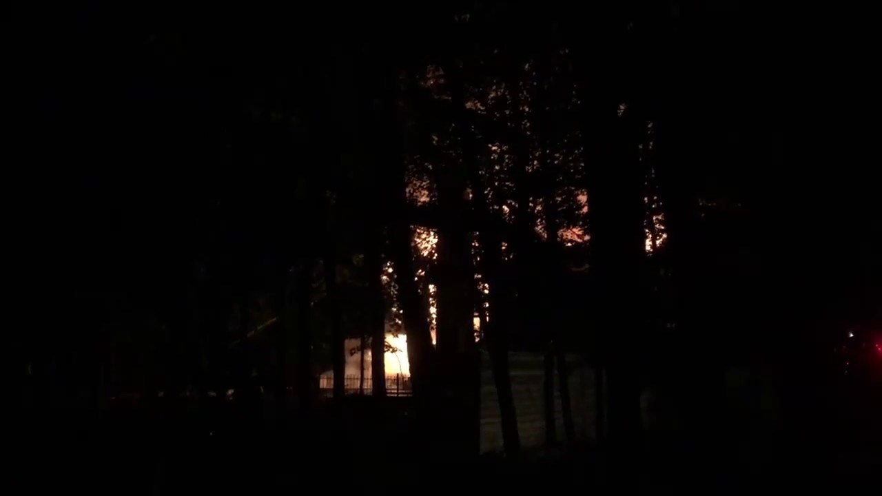 House on fire in Lambeth Ontario YouTube