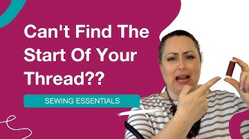 🧵 Hoe vind je het begin van de Gutermann-thread?