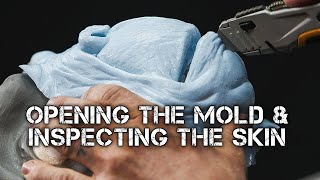 Lab Work For Animatronic Characters: How to Open the Mold & Inspect the Skin