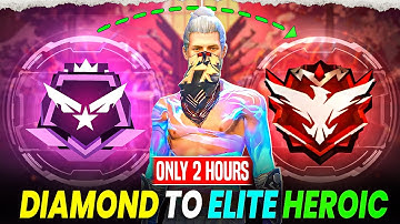 Finally Elite Heroic Done ✅ Cs Rank Grandmaster Pushing with Random Player |Season 27 #freefire