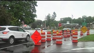Experiment to improve safety at East Longmeadow Rotary