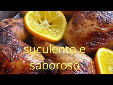 Vídeo: Como Assar Frango Com Laranjas