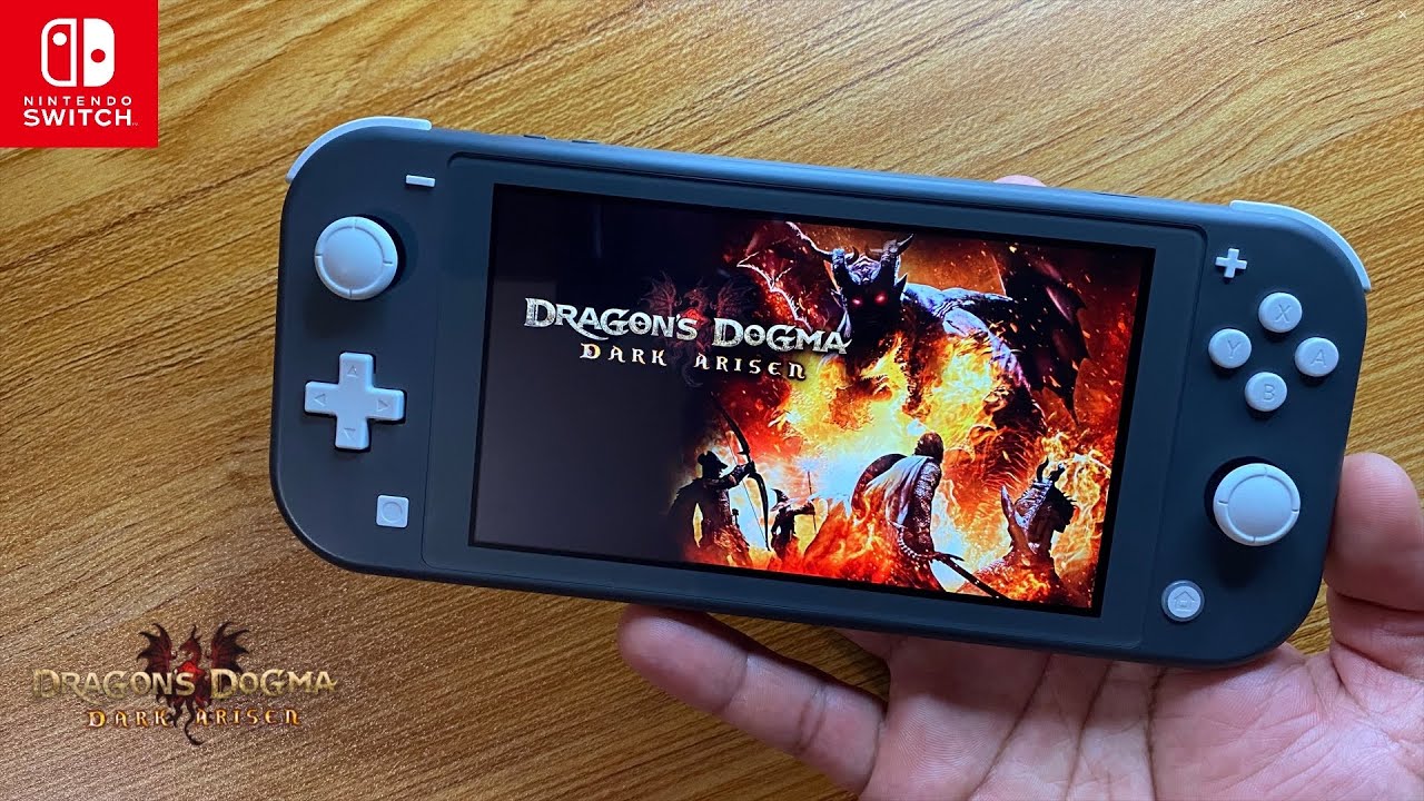 Dragon's Dogma: Dark Arisen Nintendo Switch Lite Gameplay