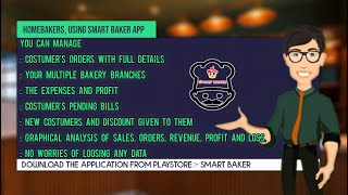 How to use SmartBaker Application | Best Application to Manage Bakery | Best Bakery Manager screenshot 2