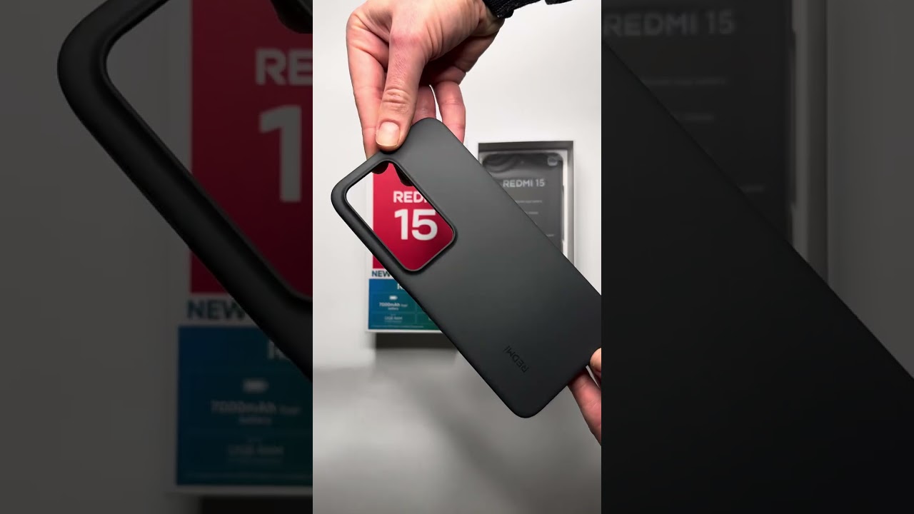 Xiaomi Redmi 15 8/256GB Midnight Black — купити у Kibernetiki