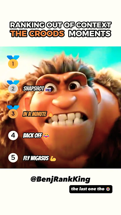 Ranking The Croods Moments😭