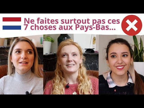 ⛔️ 7 choses à ne surtout pas faire aux Pays Bas 🇳🇱 Conseils de 4 expats français