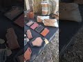 Market season has started. #customleather #leathercraft #knifesheath