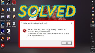 Onedrive error popup Solved - OneDrive.exe entry point not found screenshot 5