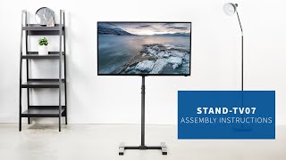 Stand-Tv07 Black Stand For 13 To 50 Screens Assembly By Vivo