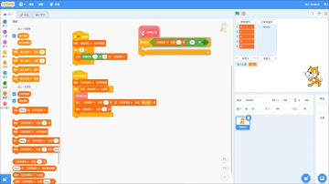 Scratch 程式設計-插入排法序 part II