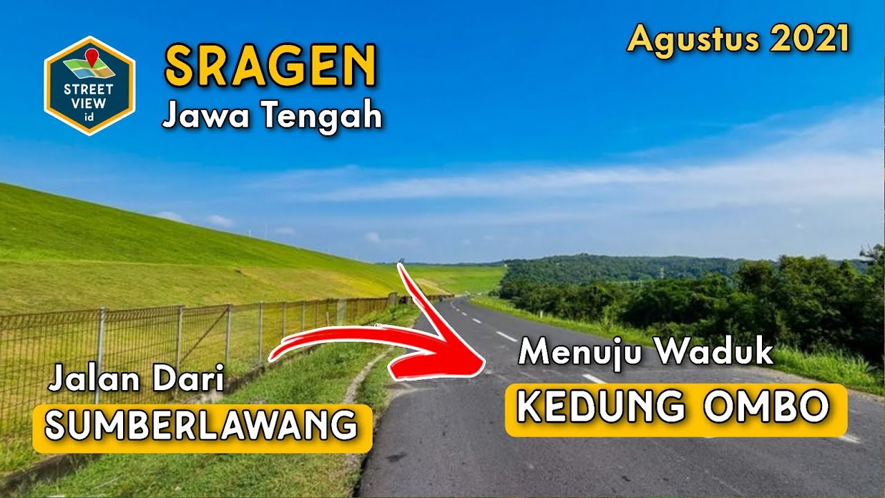 Jalan dari Sumberlawang Menuju Waduk Kedung Ombo (WKO)