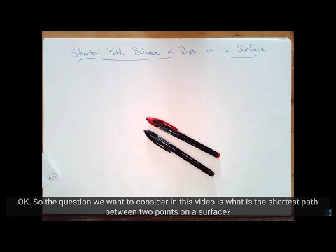 Geometry - Geodesics: Oxford Mathematics 1st Year Student Lecture