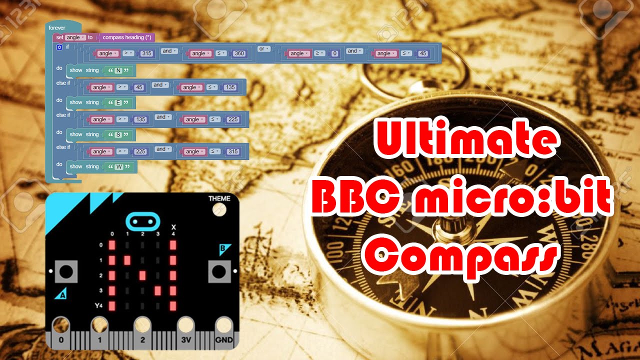 This BBC Micro:Bit Compass is Amazing and it is 3D Printed! - YouTube