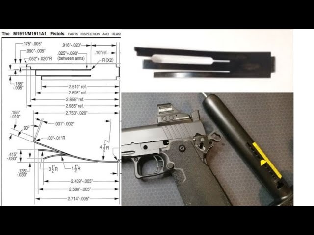 A Detailed Look at the 1911 Sear Spring & Adjustment