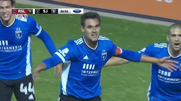 THE GOAT! Chris Wondolowski scores as a substitute in Salt Lake