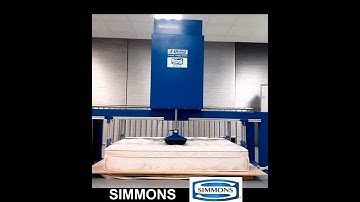 ASTM F1566 Cornell Testing - Mattress Tester [HD]