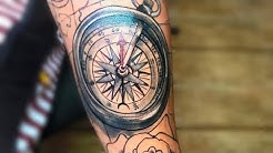 30 Compass Tattoos for Men That'll Help You To Find The Right Direction 