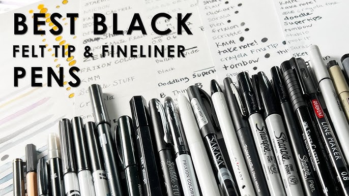 Fineliner Review - Optimus Felt Tip Pens 